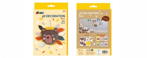 3D dekorációs puzzle, Maci Avenir