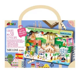 Városkép 3D puzzle, Barcelona Avenir