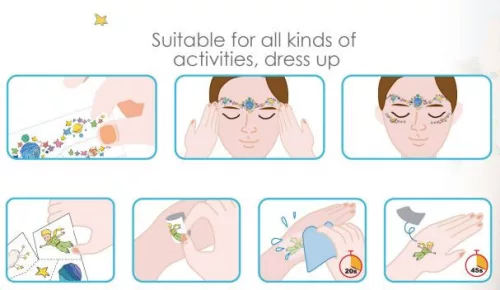 A kis herceg arcmatrica és tetováló készlet Avenir