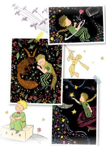 A kis herceg karckép könyv A4 méretű Avenir