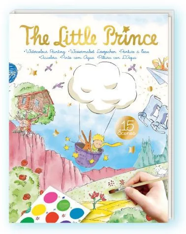 A kis herceg színező vízfestékkel kreatív készlet Avenir