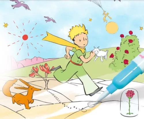 A kis herceg mágikus vízzel festő könyv Avenir