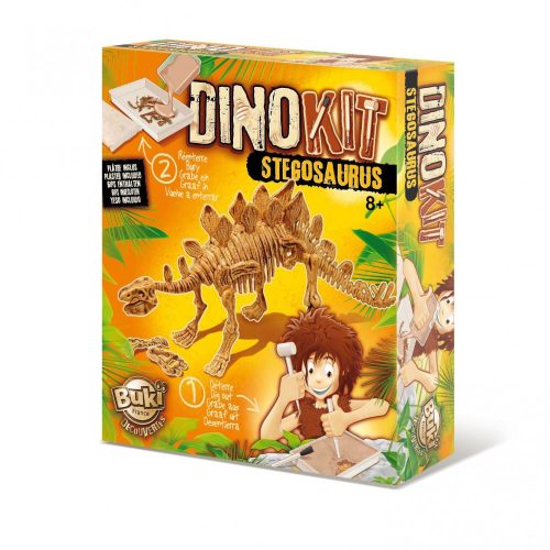 BUKI - Dínó felfedező készlet - Stegosaurus