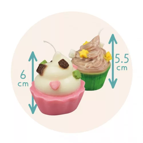 Professzionális Stúdió, Cupcake gyertyakészítő készlet BUKI