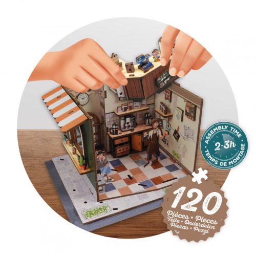 Dioráma 3D puzzle, Kávézó BUKI