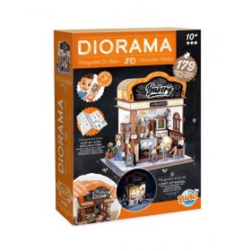 Dioráma 3D puzzle, Pékség BUKI