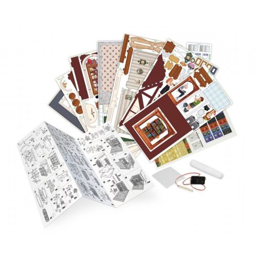 Dioráma 3D puzzle, Könyvesbolt BUKI