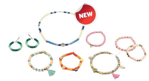 Lapos gyöngyök ékszerkészítő készlet BUKI