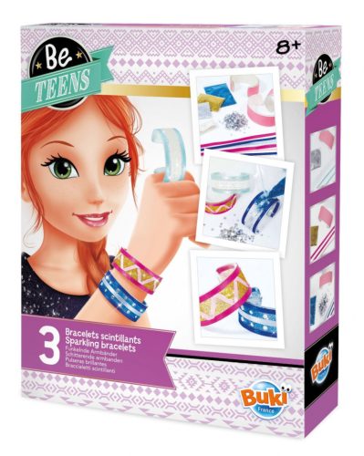 BUKI - Csillogó karkötő készítő szett - Palincs Játék