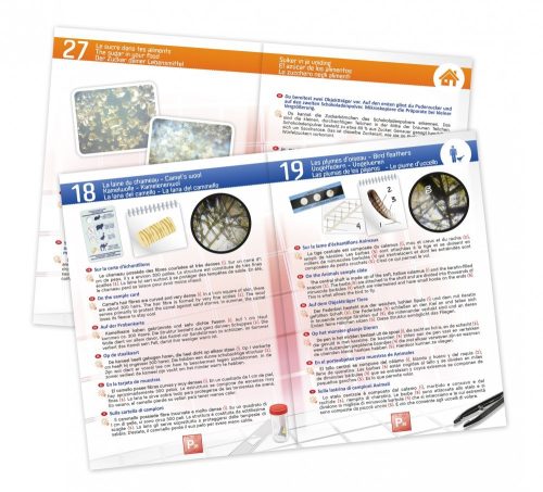 Mikroszkóp - 30 kísérlettel - tudományos készlet