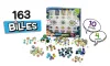 Üveggolyó készlet 163 db-os BUKI