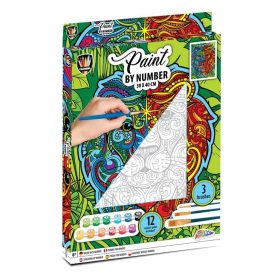 Moxy festés számok szerint oroszlán 30x40cm Grafix