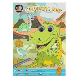 Színező füzet mozgó szemekkel, Fiús 2 Grafix