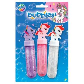 Moxy 3 db-os buborékfújó szett, unikornisok Grafix