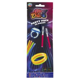   Moxy világító party pálcikák készlet, gyűrűvel Grafix