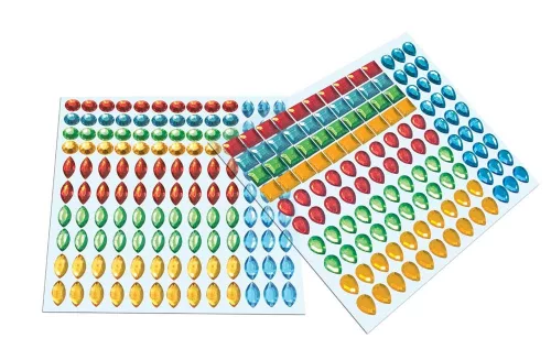 Csillogó kövek mozaikkép készítő- Trópusi állatok CreaLign