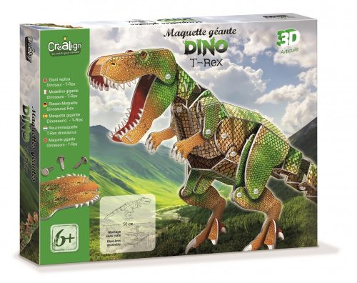 CreaLign - Óriás T-Rex figura készítő kreatív készlet - Palincs Játék