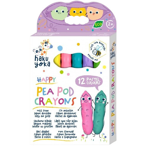 Marokkréta készlet 12 db-os, Vidám borsók Haku Yoka