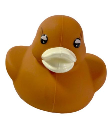 Fürdőjáték - barna színű gumikacsák, 2 féle Magni