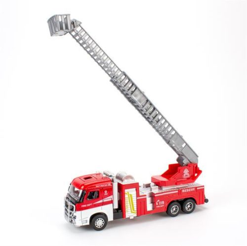 Hátrahúzós tűzoltó autók fénnyel és hanggal, többféle Magni