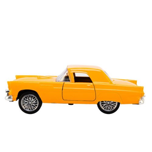 Hátrahúzós old timer kisautók, többféle Magni