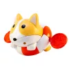 Felhúzható fürdőjáték corgi kutya mentőövvel, kétféle Magni