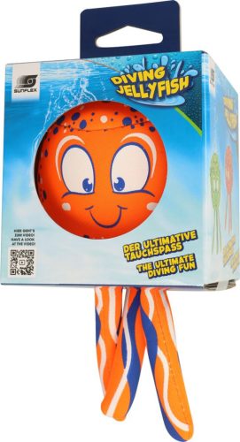 Vízben merülő játék, medúza 10 cm-es Sunflex