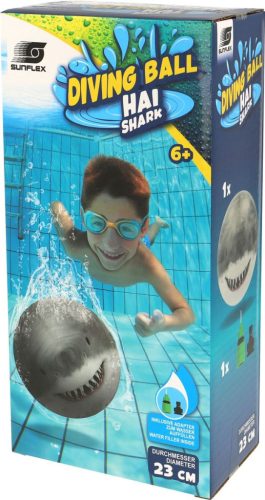 2 az 1-ben strand és merülő labda, cápa Sunflex