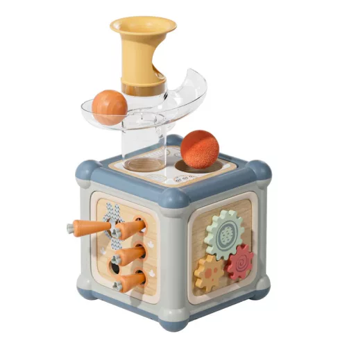 Finommotorika fejlesztő kocka 10 aktivitással TOPBRIGHT