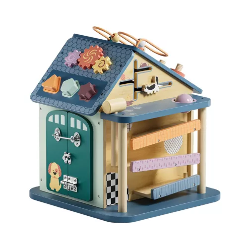 Montessori matató házikó 12 tevékenységgel és fényekkel TOPBRIGHT