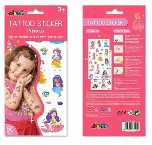 Avenir - Lemosható tetoválás - Hercegnők