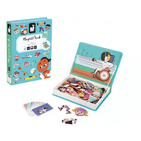 JANOD - Mágneses könyv - Sport - 48db-os