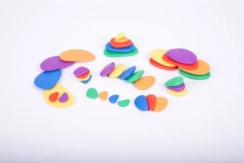 Szivárvány kavicsok - Rainbow Pebbles - készségfejlesztő játék óvodásoknak