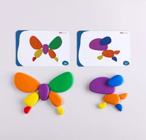 Szivárvány kavicsok - Rainbow Pebbles - készségfejlesztő játék óvodásoknak