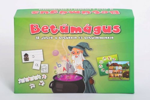 Betűmágus -12 játék a betűkkel és betűelemekkel