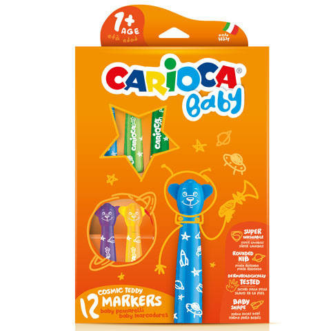 Macis bébi filctoll készlet - 12 db-os kimosható - Carioca