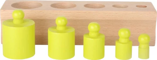 Színes hengerek - Montessori játék - Legler