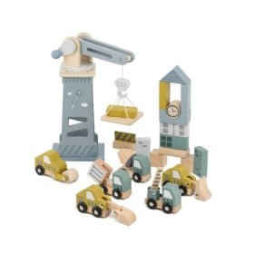 Label-Label Darus készlet, tartozékokkal - Fa játék