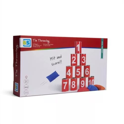 Célbadobó játék - Számos - Piros - BS Toys