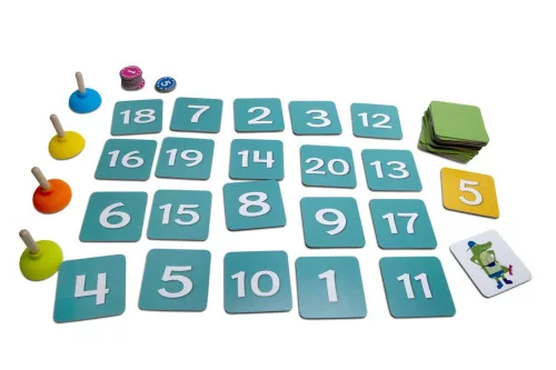 Krokodil szerkója - Matematikai fejlesztő társasjáték - BS Toys