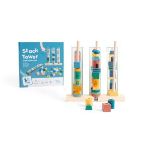 Fagyöngy toronyépítő - Építőjáték - BS Toys Fagyöngy toronyépítő - Építőjáték - BS Toys