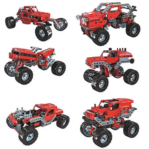 Tudomány és Játék - Mechanikai labor - Monster Truck - Clementoni