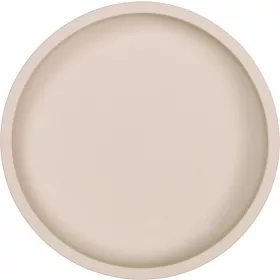 Tryco - szilikon tányér kerek homok színű