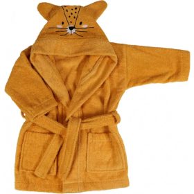 Blush & Blossom Leopárd Lenny fürdőköntös 0-1 éveseknek   Blush & Blossom Leopárd Lenny fürdőköntös 0-1 éveseknek