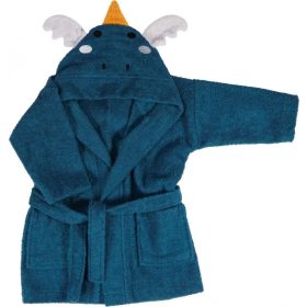 Blush & Blossom Sárkány Diego fürdőköntös 0-1 éveseknek   Blush & Blossom Sárkány Diego fürdőköntös 0-1 éveseknek