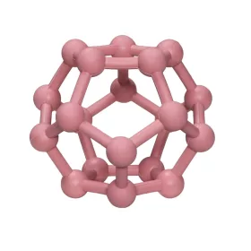 Label-Label -Szilikon labda rágóka - Rózsaszín