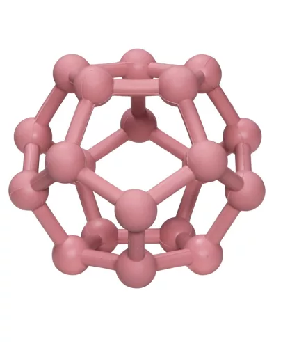 Label-Label -Szilikon labda rágóka - Rózsaszín