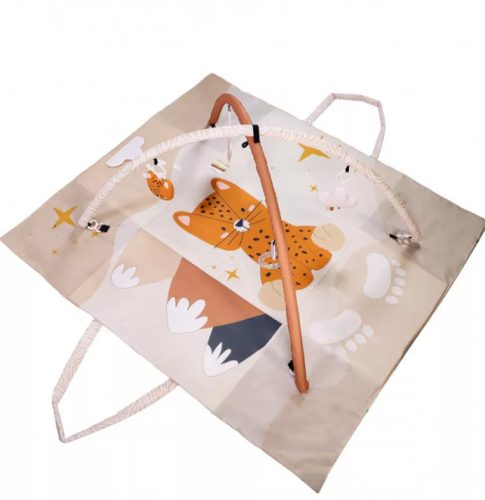 Tryco - 2 in 1 leopárdos játszószőnyeg