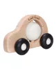 Label-Label -Silicone & Wood rágóka - Kisautó