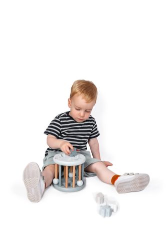 Label-Label fa formaválogató kerék - kék